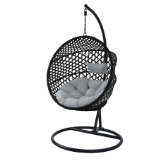 Крісло - гойдалка HECHT VICKY BLACK