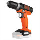 Дриль-шурупокрут акумуляторний BLACK+DECKER BDCDD12USB