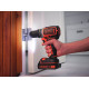 Дриль-шурупокрут акумуляторний безщітковий BLACK+DECKER BL186KB