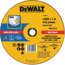 Круг відрізний DeWALT DT43909