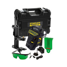 Рівень лазерний FatMax®MultilineGreen трипроменевий площинний самовирівнюючий, чемодан STANLEY FMHT1-77356