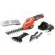 Кущоріз-ножиці акумуляторні BLACK+DECKER GSL700KIT