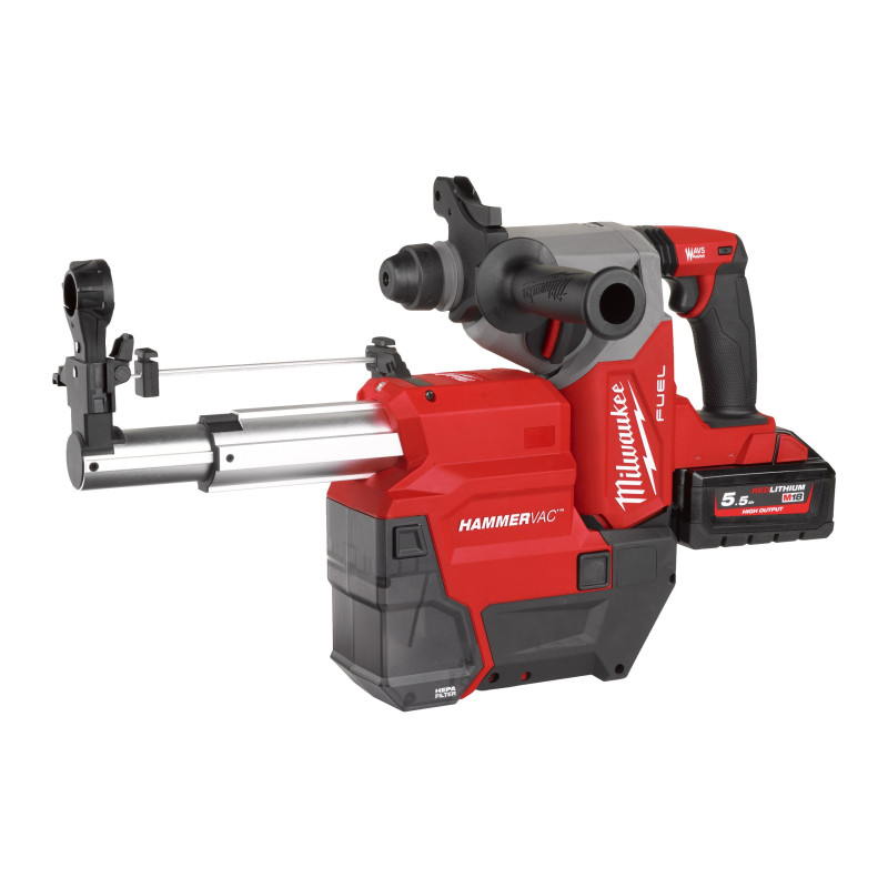 Cистема пиловидалення акумуляторна SDS-PLUS MILWAUKEE M18 FDDEXL-0 (для M18 FH,FHX,ONEFH,ONEFHX)