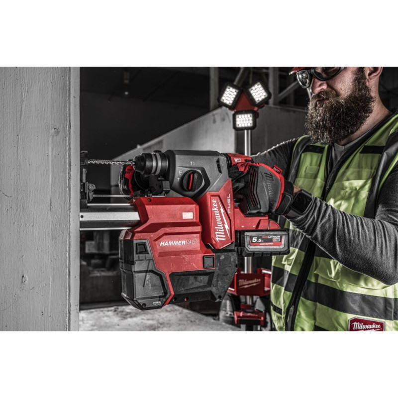 Cистема пиловидалення акумуляторна SDS-PLUS MILWAUKEE M18 FDDEXL-0 (для M18 FH,FHX,ONEFH,ONEFHX)