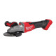 Шліфмашина кутова - болгарка акумуляторна MILWAUKEE M18FSAGF125XB-0X, діаметр 125мм (антивібраційна бокова рукоятка, захисний ко