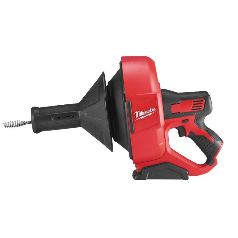 Машина прочистна акумуляторна MILWAUKEE, M12 BDC6-0C, трос 6м, (каркас, відро)