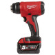 Термоповітродувка акумуляторна MILWAUKEE, M18 BHG-502C (зарядний пристрій M12-18 FC, 2 акумулятори М18 В5 5Аг, аксесуари, кейс)