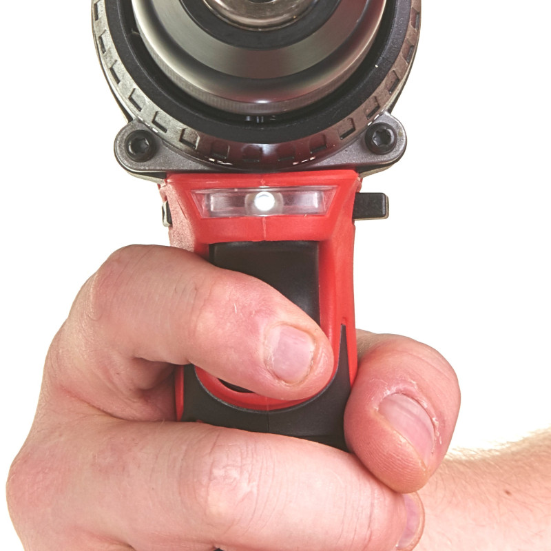 Дриль-шуруповерт з ударом акумуляторний безщітковий MILWAUKEE, M18 BLPD2-502X (зарядний пристрій М12-18 FС, 2 акумулятори М18 В5