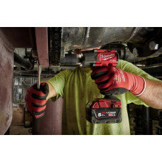 Гайковерт акумуляторний безщітковий 3/8'' MILWAUKEE, М18 FMTIW2F38-0X, 813Нм, з кільцем (каркас, кліпса для реміня, HDкейс)