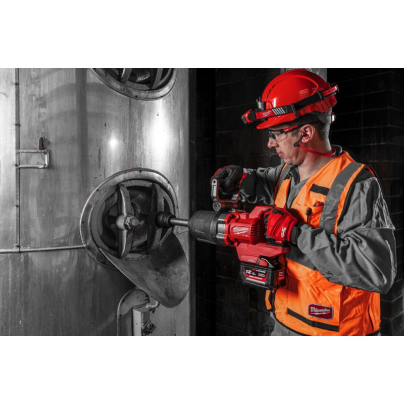 Гайковерт акумуляторний безщітковий 1'' MILWAUKEE, M18 ONEFHIWF1D-0C, 2711Нм, з кільцем (каркас, кейс)