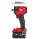 Гайковерт акумуляторний безщітковий 1/2'' MILWAUKEE, M18 FIW2P12-502X, 339Нм, з піном (зарядний пристрій M12-18 FC, 2 акумулятор