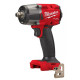 Гайковерт акумуляторний безщітковий 1/2'' MILWAUKEE, M18 FMTIW2F12-0Х, 881Нм, з кільцем (каркас, кліпса для реміня, HDкейс)