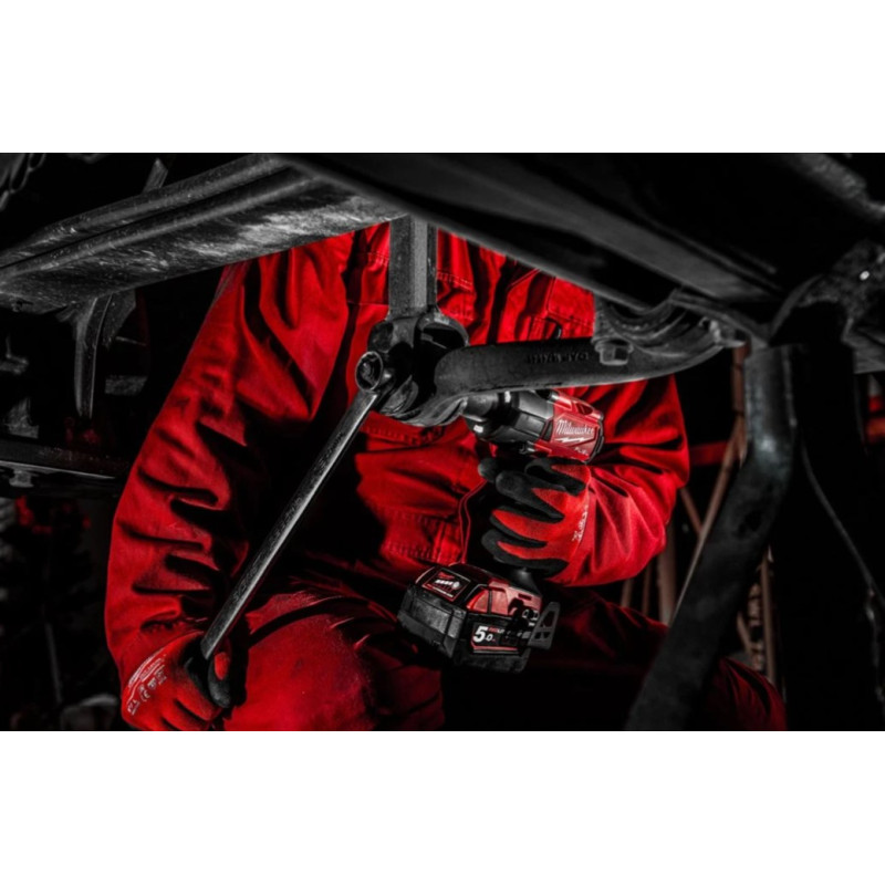 Гайковерт акумуляторний безщітковий 1/2'' MILWAUKEE, M18 FMTIW2P12-0X, 881Нм, с пином (каркас, кліпса для реміня, картонне пакув