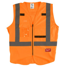 Жилет помаранчевий MILWAUKEE, сигнального забарвлення (2XL / 3XL)