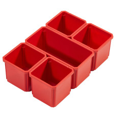 Комплект лотків запасних для органайзерів PACKOUT MILWAUKEE (5шт) (4932464082 / 4932464083) (1 великий, 4 маленьких)