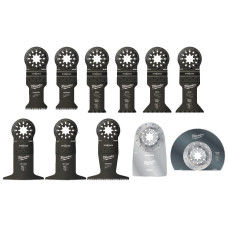 Набір полотен для мультитула STARLOCK MILWAUKEE, (11шт)