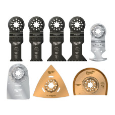 Набір полотен для мультитула STARLOCK MILWAUKEE, (8шт)