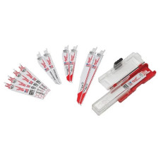 Набір полотен для шабельних пил SAWZALL MILWAUKEE, (12шт)  (заміна на 49472229) пластиковий футляр