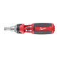 Викрутка з тріскачкою універсальна 9-в-1 (PH1, PH2, PZ1, PZ2, Torx15, Torx20, SL5.5) MILWAUKEE