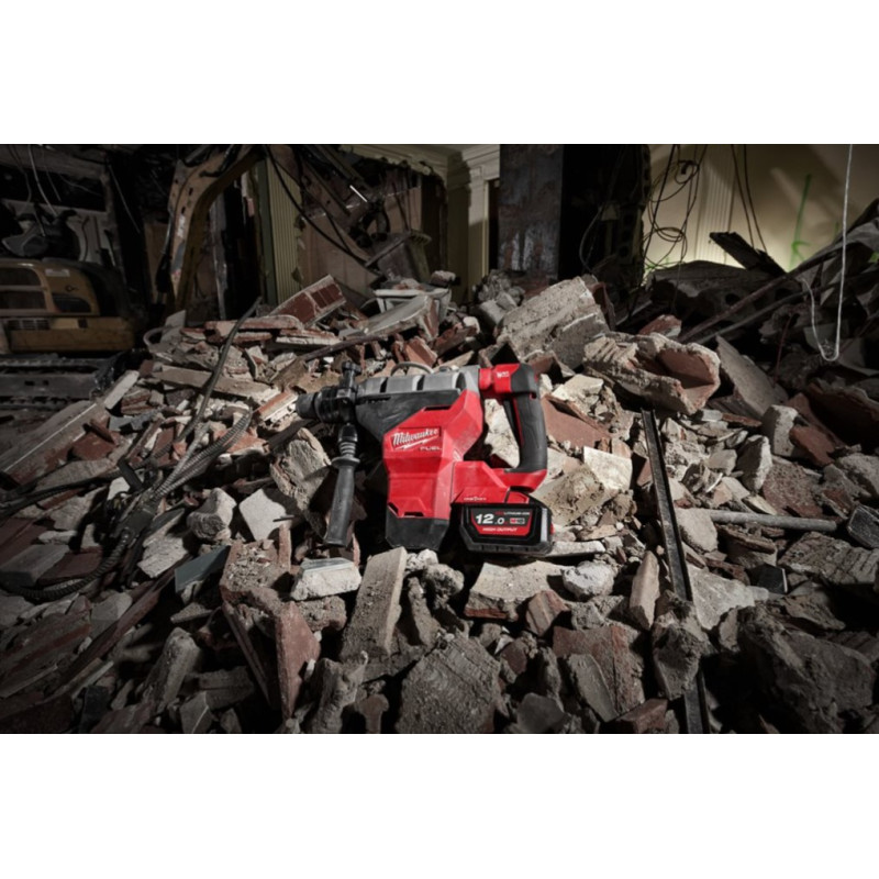 Перфоратор акумуляторний SDS-MAX MILWAUKEE, M18 FHM-0C, 11Дж (кейс, каркас)