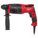 Перфоратор SDS-PLUS MILWAUKEE, PFH 26, 725Вт, 2,4Дж (2 режими) (бічна рукоять, обмежувач глибини, кейс)