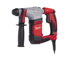 Перфоратор SDS-PLUS MILWAUKEE, PLH 20, 620Вт, 2Дж (2 режими) (бічна рукоять, обмежувач глибини, кейс)