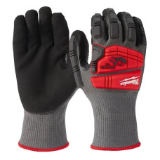 Рукавиці робочі MILWAUKEE з захистом від удару та опором порізам 5/E рівня, розмір 10/XL