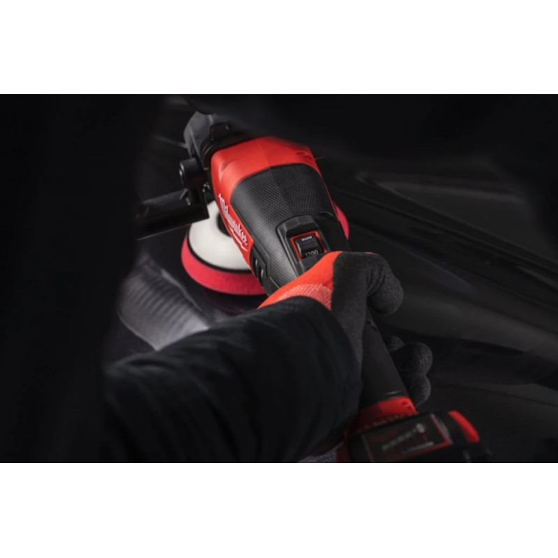 Машина полірувальна кутова акумуляторна MILWAUKEE M18 FAP180-0, O диска 180мм (+ полірувальна платформа, пилезахисний екран, D-о