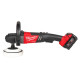 Машина полірувальна кутова акумуляторна MILWAUKEE M18 FAP180-502X, O диска 180мм, (+заряд.пристрій, 2 акум.Х 5Аг, HDкейс)