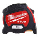 Рулетка магнитная STUD MILWAUKEE GEN II, 5м (33мм), (заміна на 4932498763)