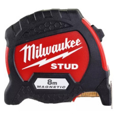 Рулетка магнитная STUD MILWAUKEE GEN II, 8м (33мм), (заміна на 4932498765)