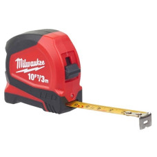 Рулетка MILWAUKEE з LED підсвіткою, 3м/10фт (12мм)