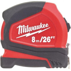 Рулетка Pro Compact MILWAUKEE, 8м/26фт (25мм), (заміна на 4932498781)