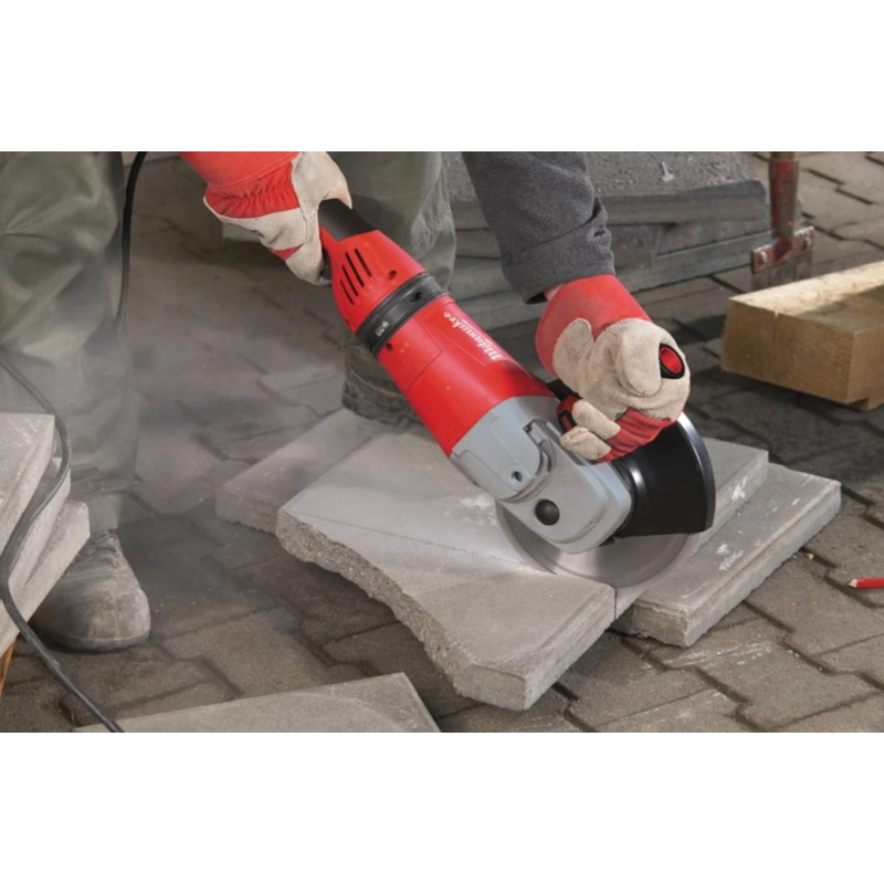 Шліфмашина кутова MILWAUKEE, AGV 21-230 GEX, 2100Вт, діаметр 230мм (захисний кожух, антивібраційна рукоять, опорна та притискна