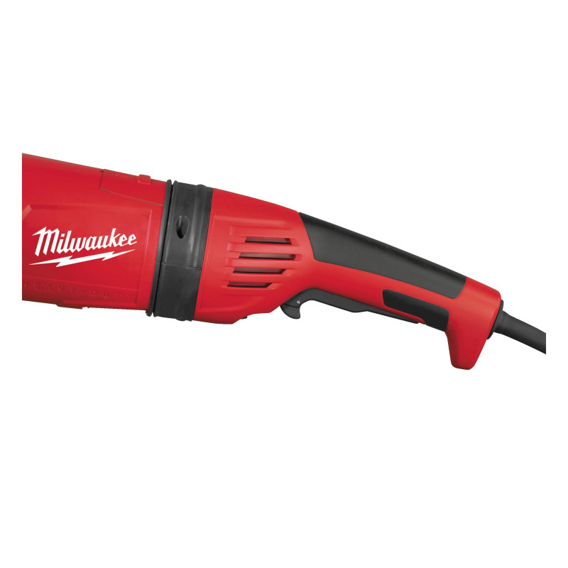 Шліфмашина кутова MILWAUKEE, AGV 21-230 GEX, 2100Вт, діаметр 230мм (захисний кожух, антивібраційна рукоять, опорна та притискна