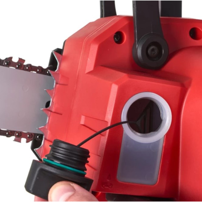 Пила ланцюгова акумуляторна MILWAUKEE, M18 FCHSC-121, 300 мм (+ заряд.пр., 1 акум.Х 12Аг, шина, ланцюг, олія для змащення ланцюг