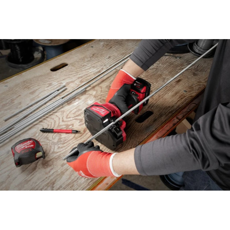 Шпилькоріз акумуляторний безщітковий MILWAUKEE M18 BLTRC-0X (каркас, HD кейс)