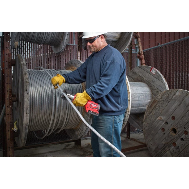 Кабелеріз гідравлічний акумуляторний MILWAUKEE, M18 ONEHCC-0C ACSR (каркас, кейс)