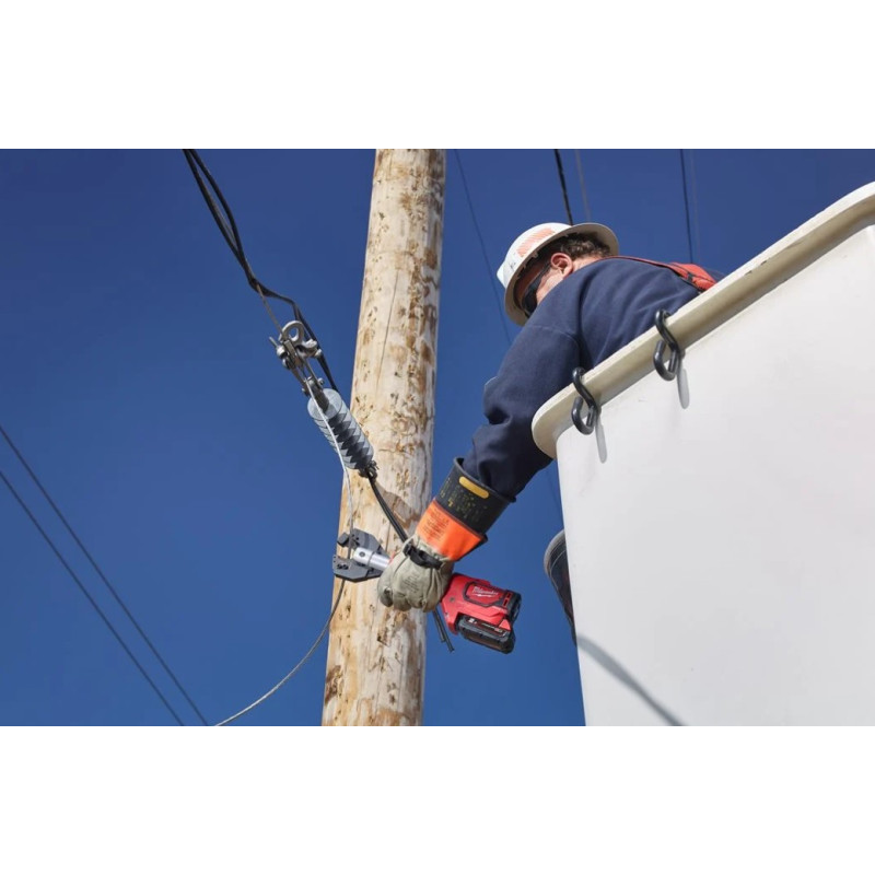 Кабелеріз гідравлічний акумуляторний MILWAUKEE MILWAUKEE, M18 ONEHCC-0C CU/AL (каркас, кейс)