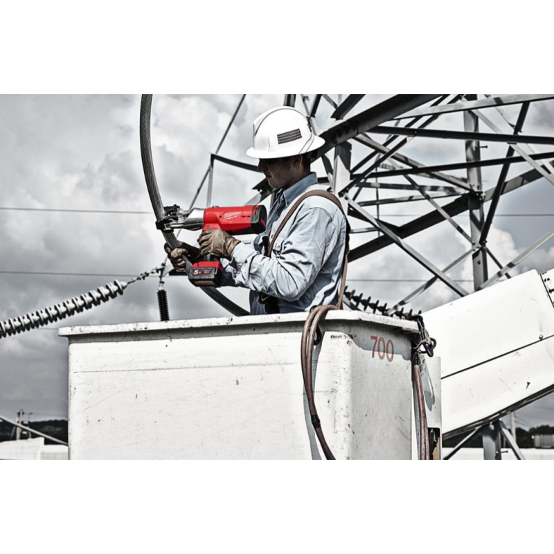 Кабелеріз гідравлічний акумуляторний MILWAUKEE, M18 HCC45-0C (каркас, кейс)