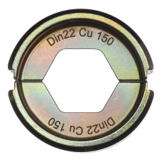 Матриця обжимна MILWAUKEE для кабелів та конекторів, DIN22 Cu 150