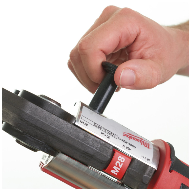 Обтискач гідравлічний акумуляторний для труб MILWAUKEE, M18 BLHPT-202C M-SET (зарядний пристрій М12-18 С, 2 акумулятори М18 В2 2