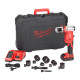 Пробійник гідравлічний для отворів акумуляторний FORCE LOGIC MILWAUKEE M18 HKP-201CA (зарядний пристрій М12-18 С, 1 акумулятор М