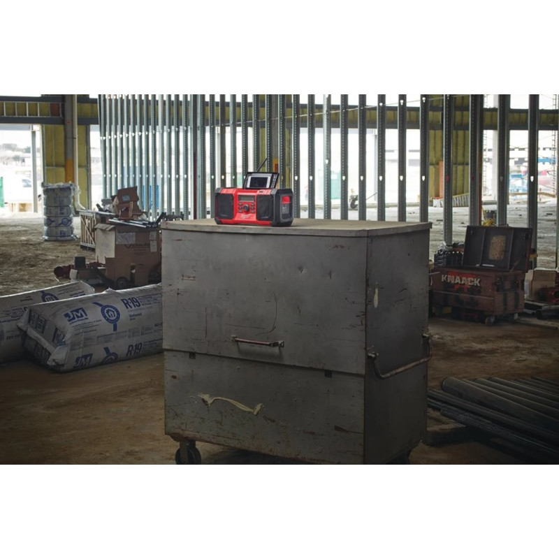 Радіоприймач акумуляторний DAB+ MILWAUKEE, M18 JSR DAB+-0 (каркас)