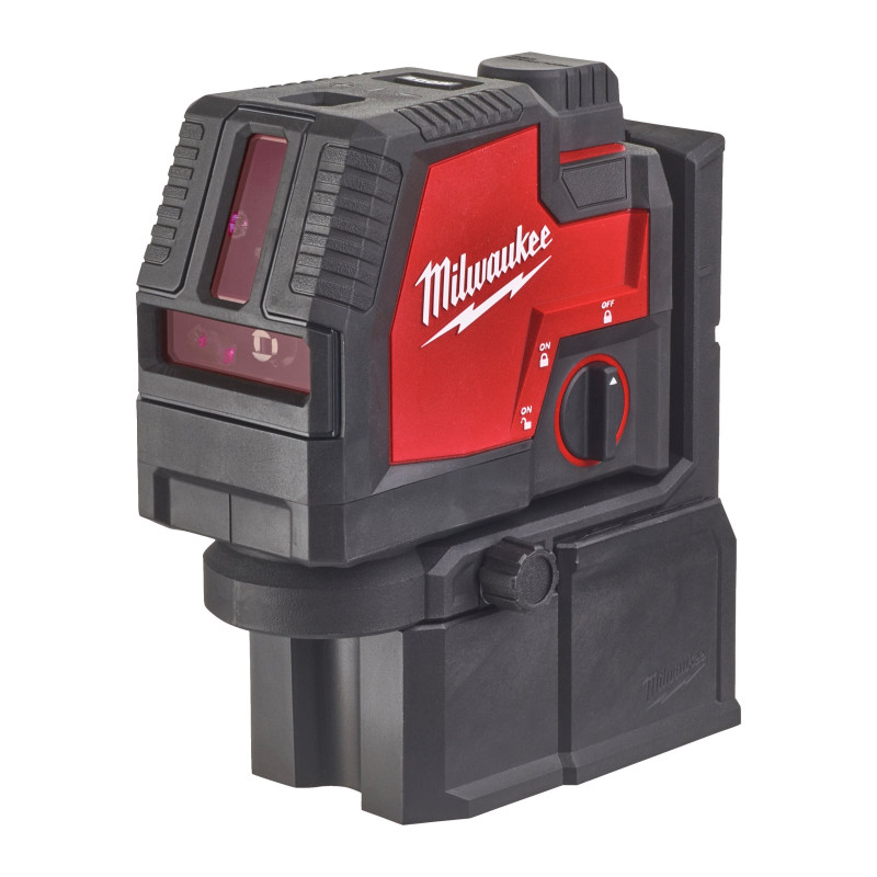 Нівелір лінійний лазерний акумуляторний MILWAUKEE, L4 CLLP-301C (зарядний пристрій micro-USB,1 акумулятор L4 3Аг, кейс)