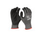 Рукавиці робочі MILWAUKEE з опором порізам 5/Е, розмір 8/M, (12 пар)