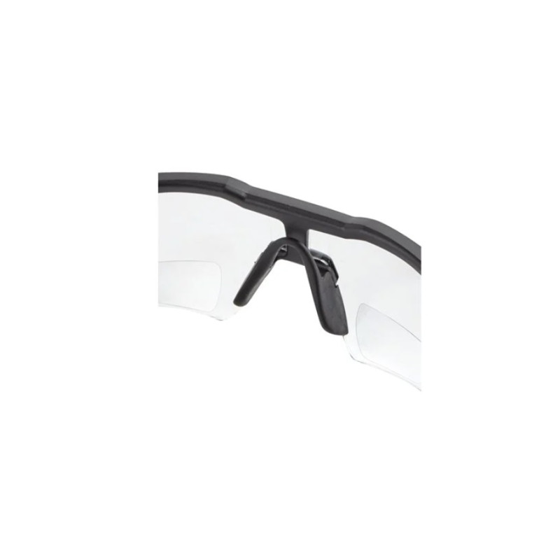 Окуляри захисні MAGNIFIED MILWAUKEE із зоною корекції (+2,0, прозорі)