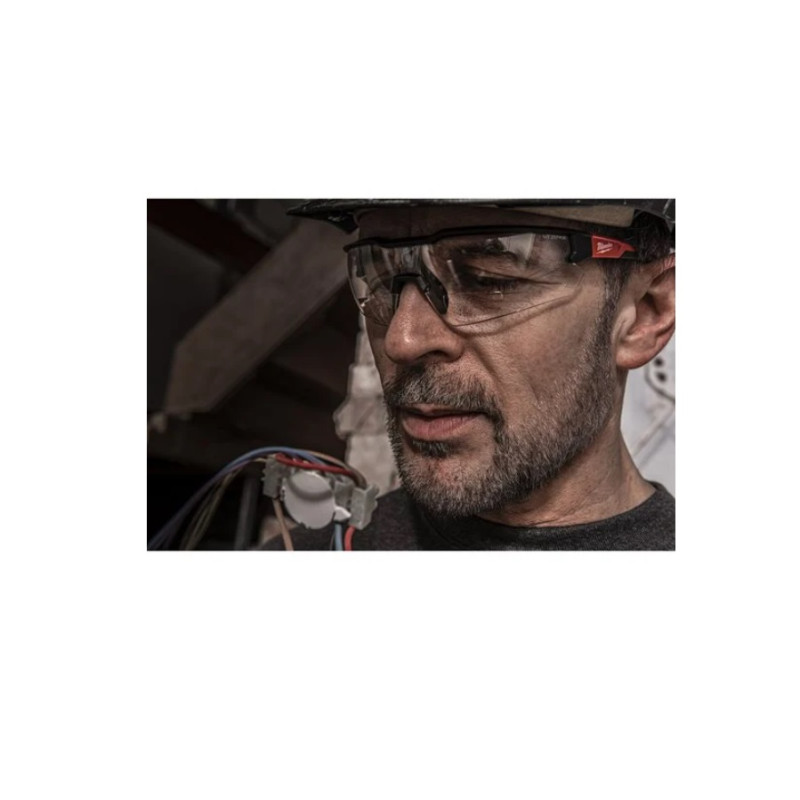 Окуляри захисні MAGNIFIED MILWAUKEE із зоною корекції (+2,5, прозорі)