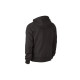 Толстовка з підігрівом з капюшоном MILWAUKEE, M12 HHBL4-0 (S), чорна (розмір S)