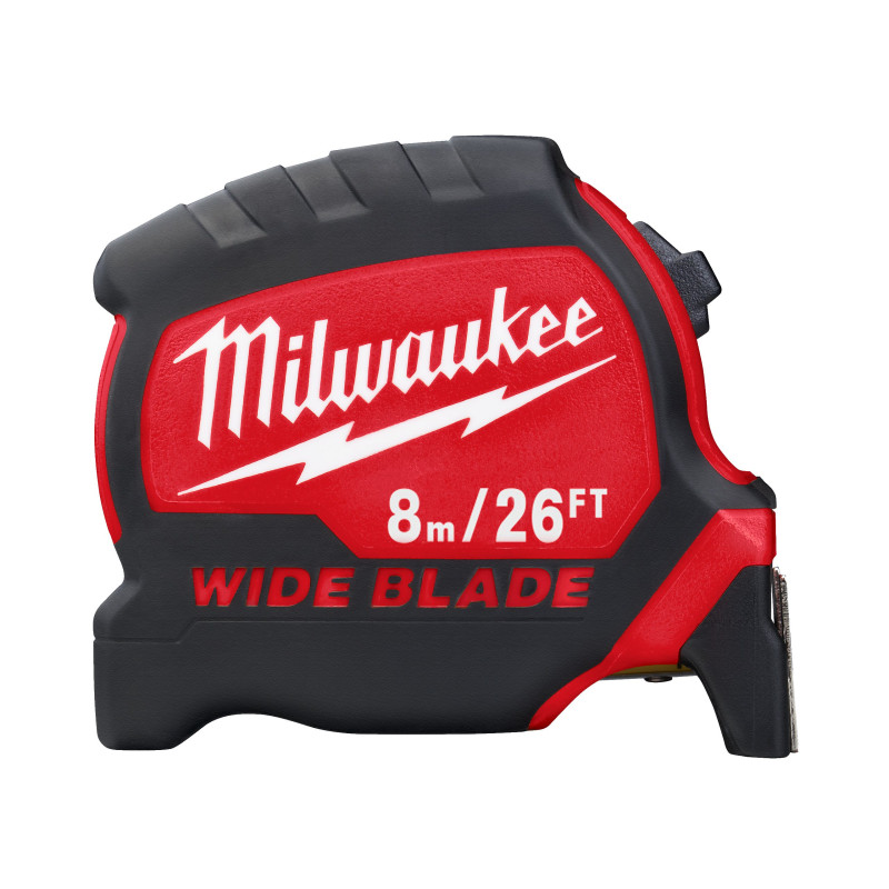 Рулетка MILWAUKEE WIDE BLADE, 8м/26фт (33мм)